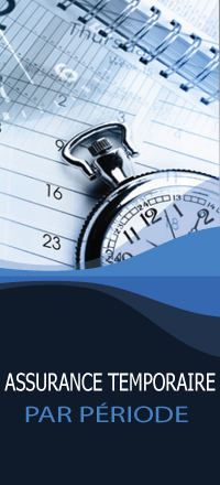 Assurance temporaire par période 